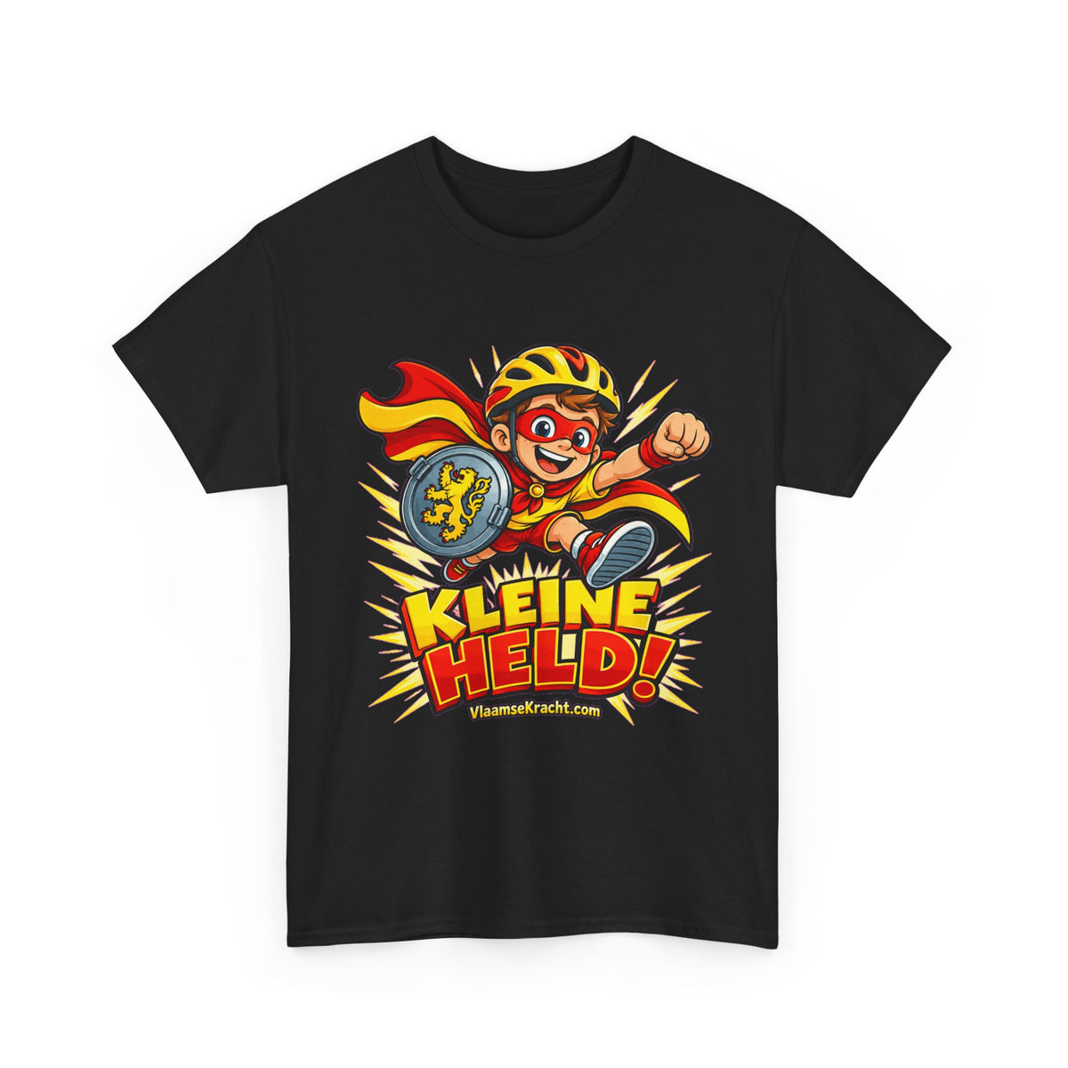 KLEINE HELD! Unisex T-shirt | Cartoon | VlaamseKracht®