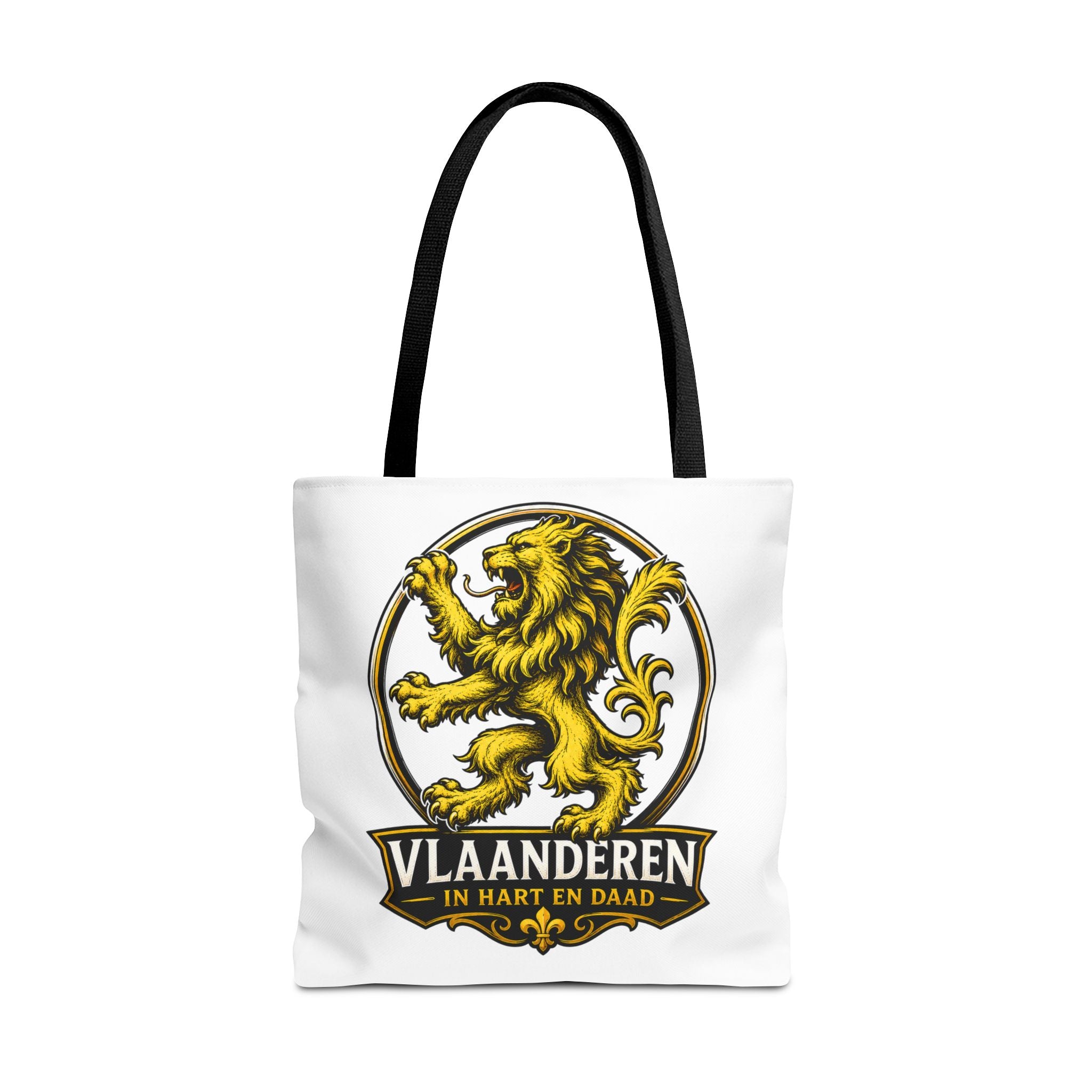 Premium Vlaamse Leeuw Tote Bag (AOP) | VlaamseKracht®