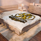 Premium Vlaamse Leeuw Velveteen Plush Blanket | VlaamseKracht®
