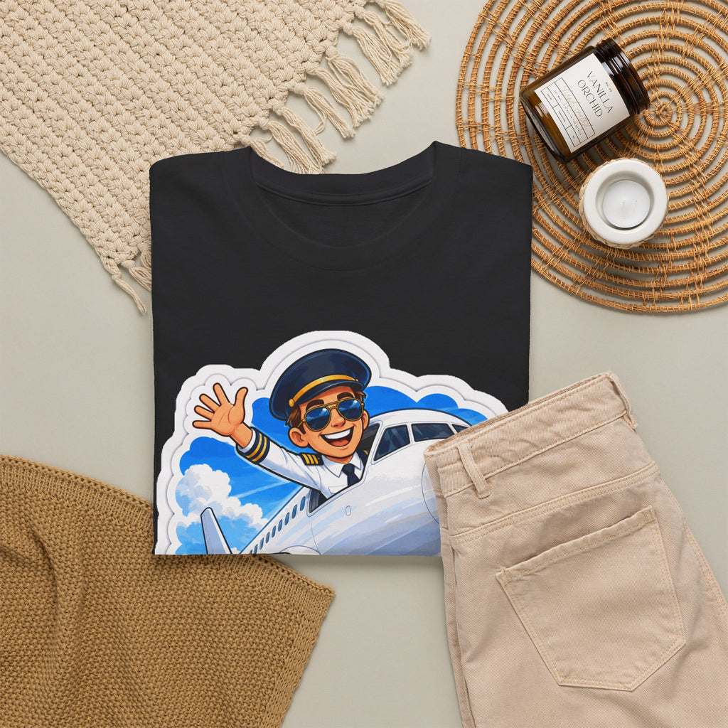 DE LUCHT IN! Unisex T-shirt | De Piloot | VlaamseKracht®