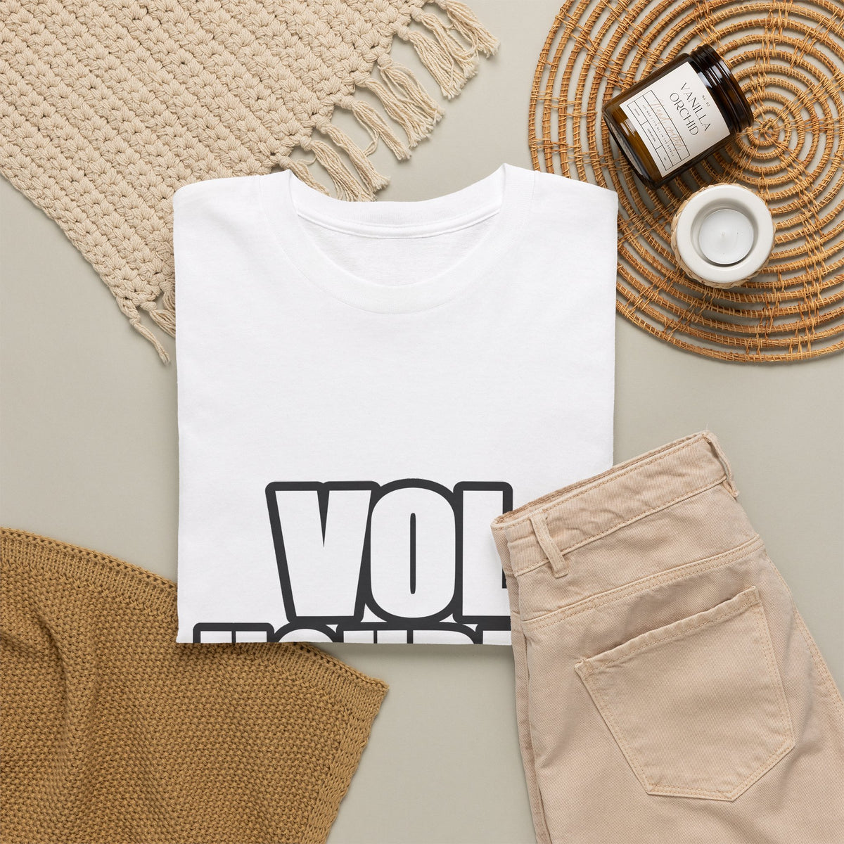 VOL HOUDEN Unisex T-shirt | Vlaamse Doorzetting | VlaamseKracht®