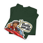 RUSTIG AAN, HÉ! Unisex T-shirt | De Oldtimer | VlaamseKracht®