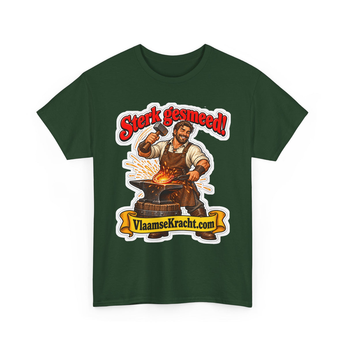STERK GESMEED! Unisex T-shirt | De Smid | VlaamseKracht®