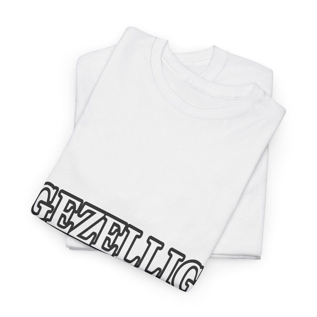 GEZELLIG Unisex T-shirt | Vlaamse Gezelligheid | VlaamseKracht®