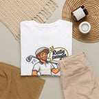 RUSTIG SWINGEN. Unisex T-shirt | De Golfer | VlaamseKracht®