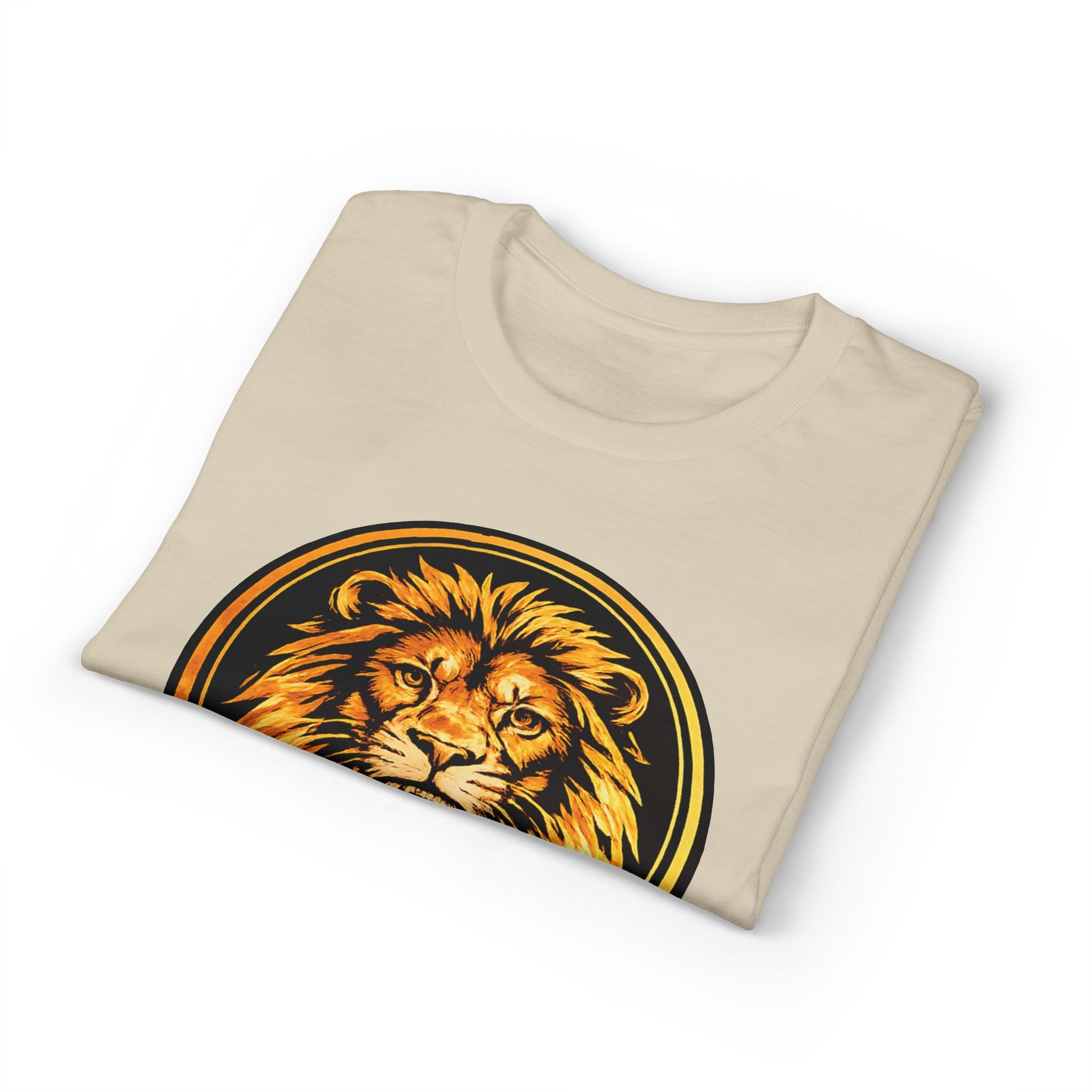 Lion Crest T-Shirt — VlaamseKracht Premium Weave Graphic Tee