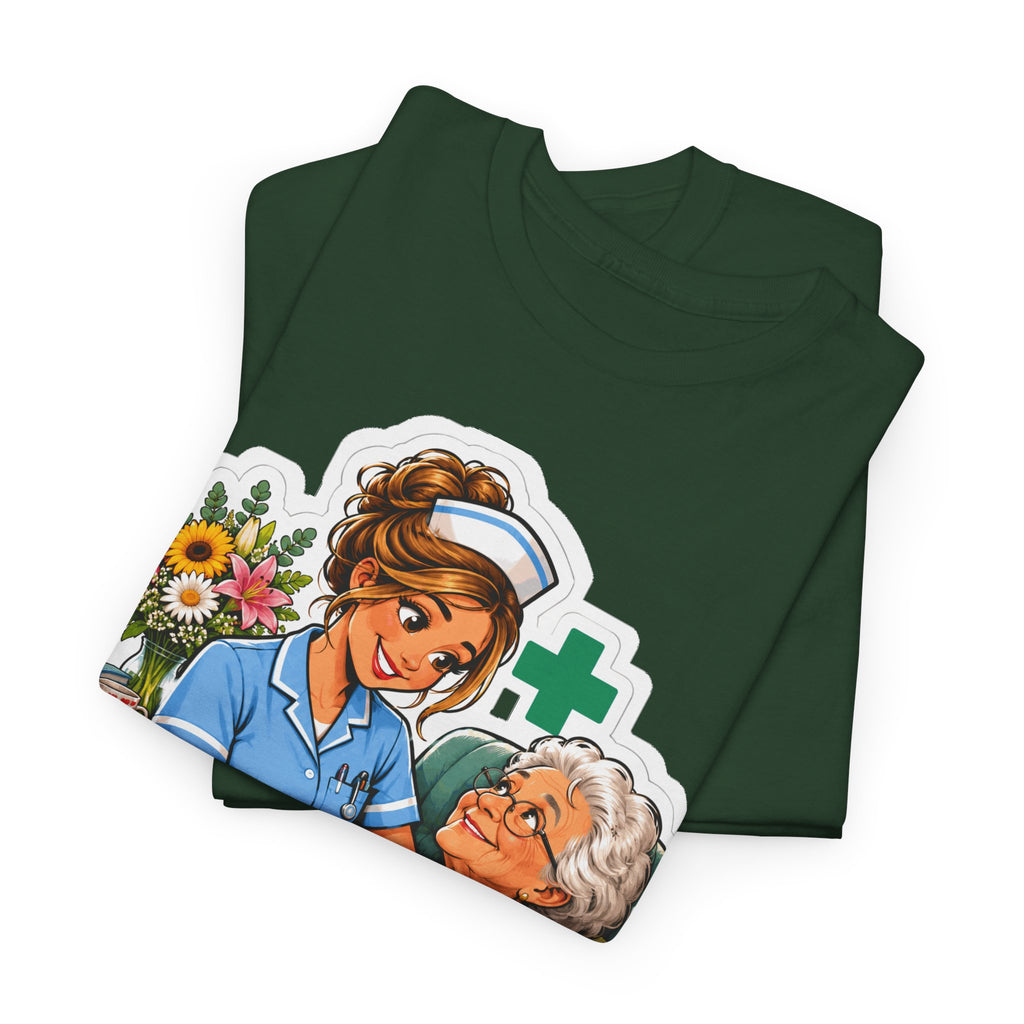 MENSEN HELPEN! Unisex T-shirt | De Verpleegster | VlaamseKracht®
