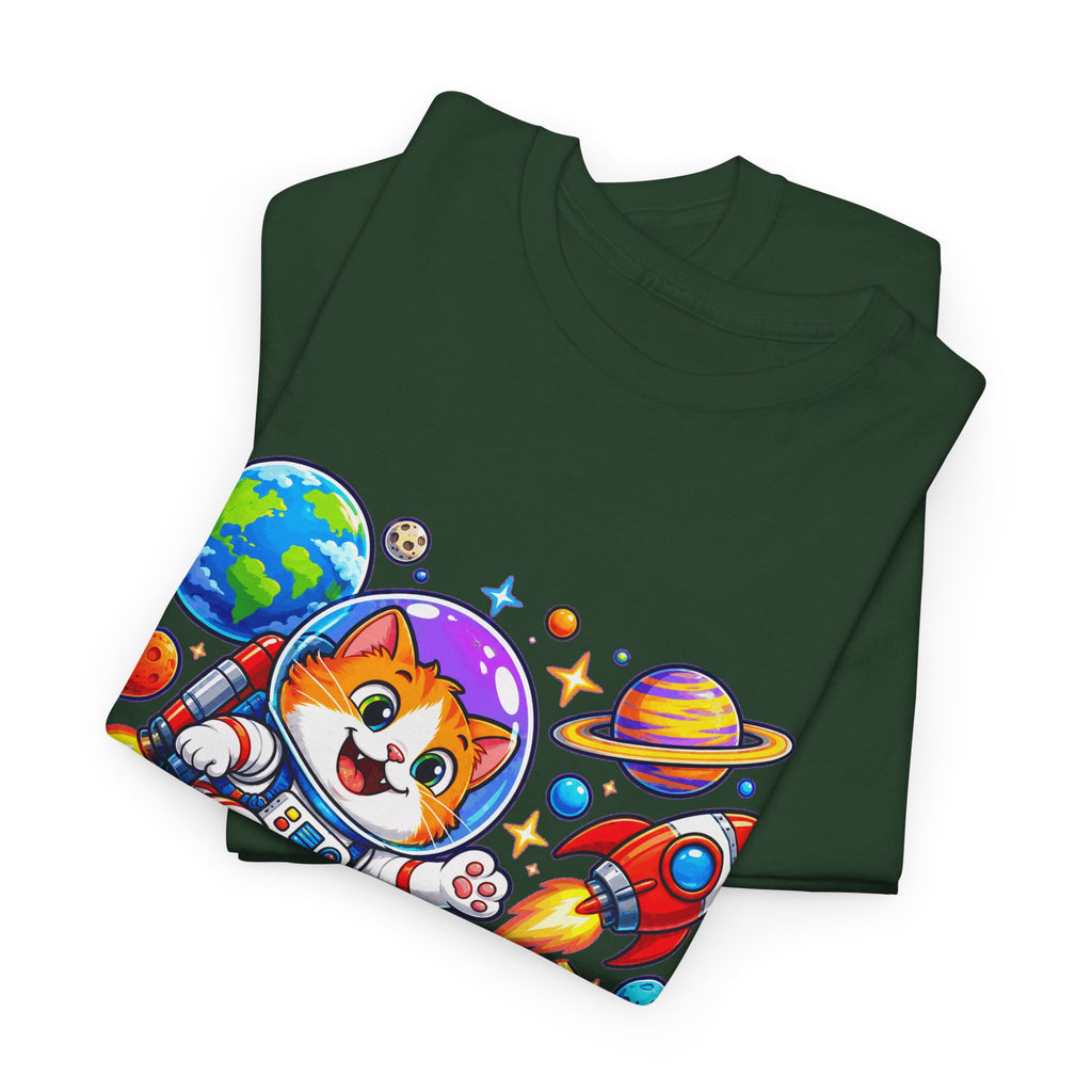 RUIMTEKAT! Unisex T-shirt | Cartoon | VlaamseKracht®