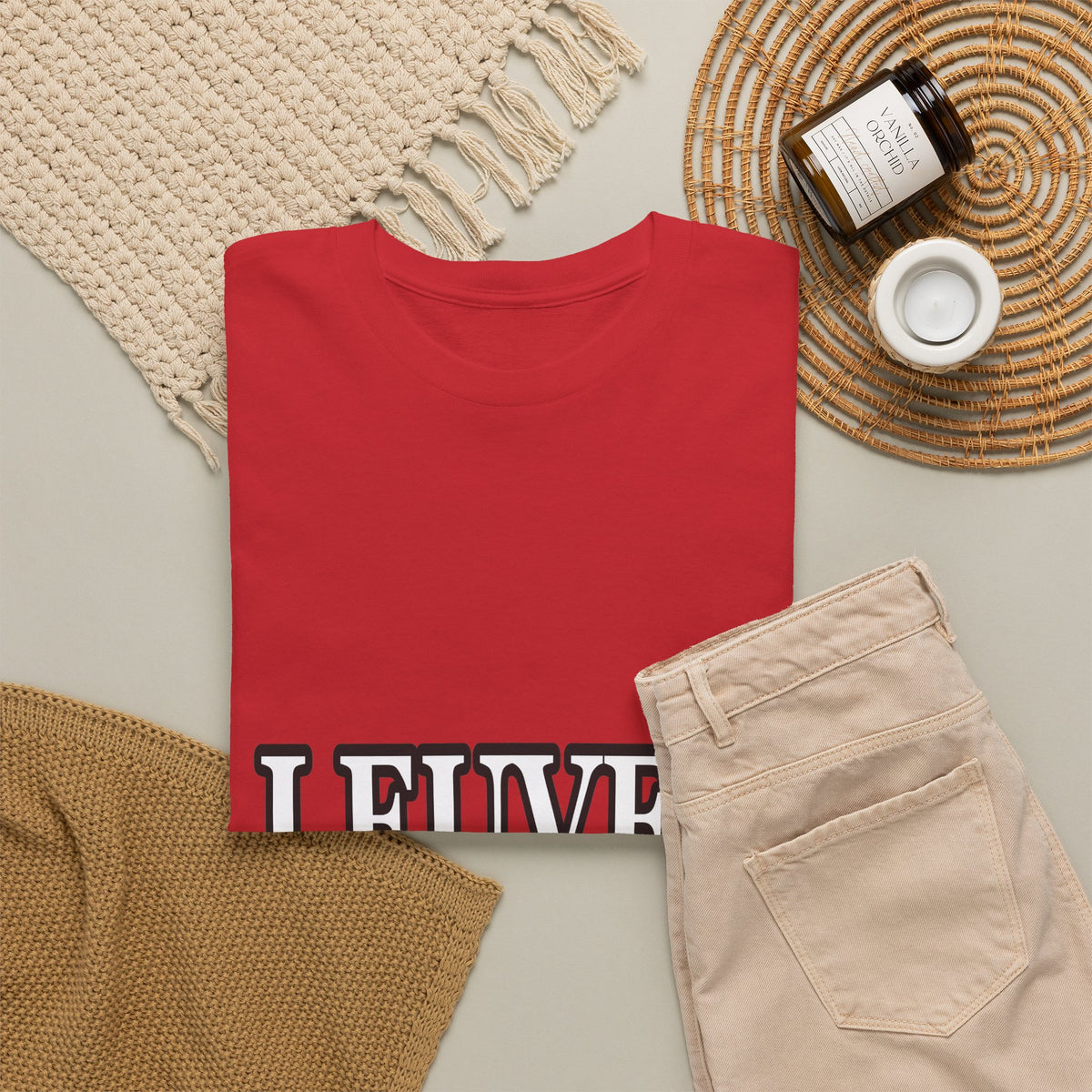 LEUVEN Unisex T-shirt | Belgische Driekleur | VlaamseKracht®