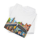 IEDEREEN MEE! Unisex T-shirt | De Buschauffeur | VlaamseKracht®
