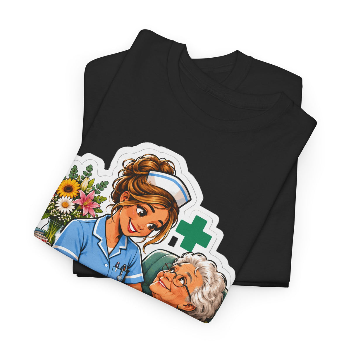 MENSEN HELPEN! Unisex T-shirt | De Verpleegster | VlaamseKracht®