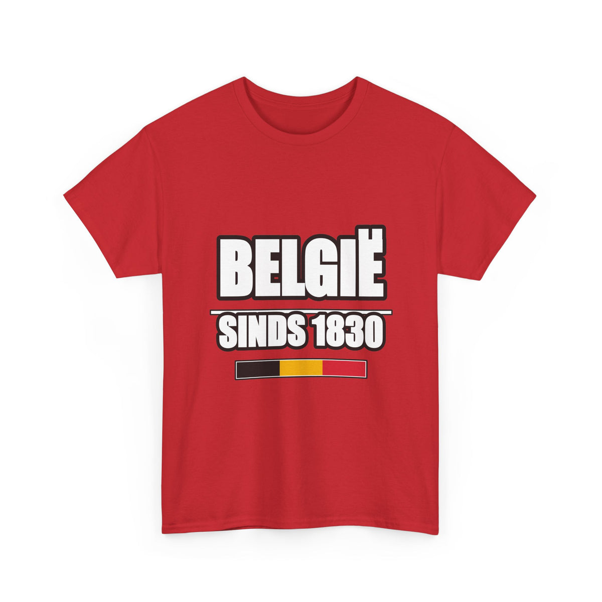 BELGIË SINDS 1830 Unisex T-shirt | Belgisch Trots | VlaamseKracht®