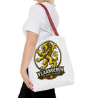 Premium Vlaamse Leeuw Tote Bag (AOP) | VlaamseKracht®