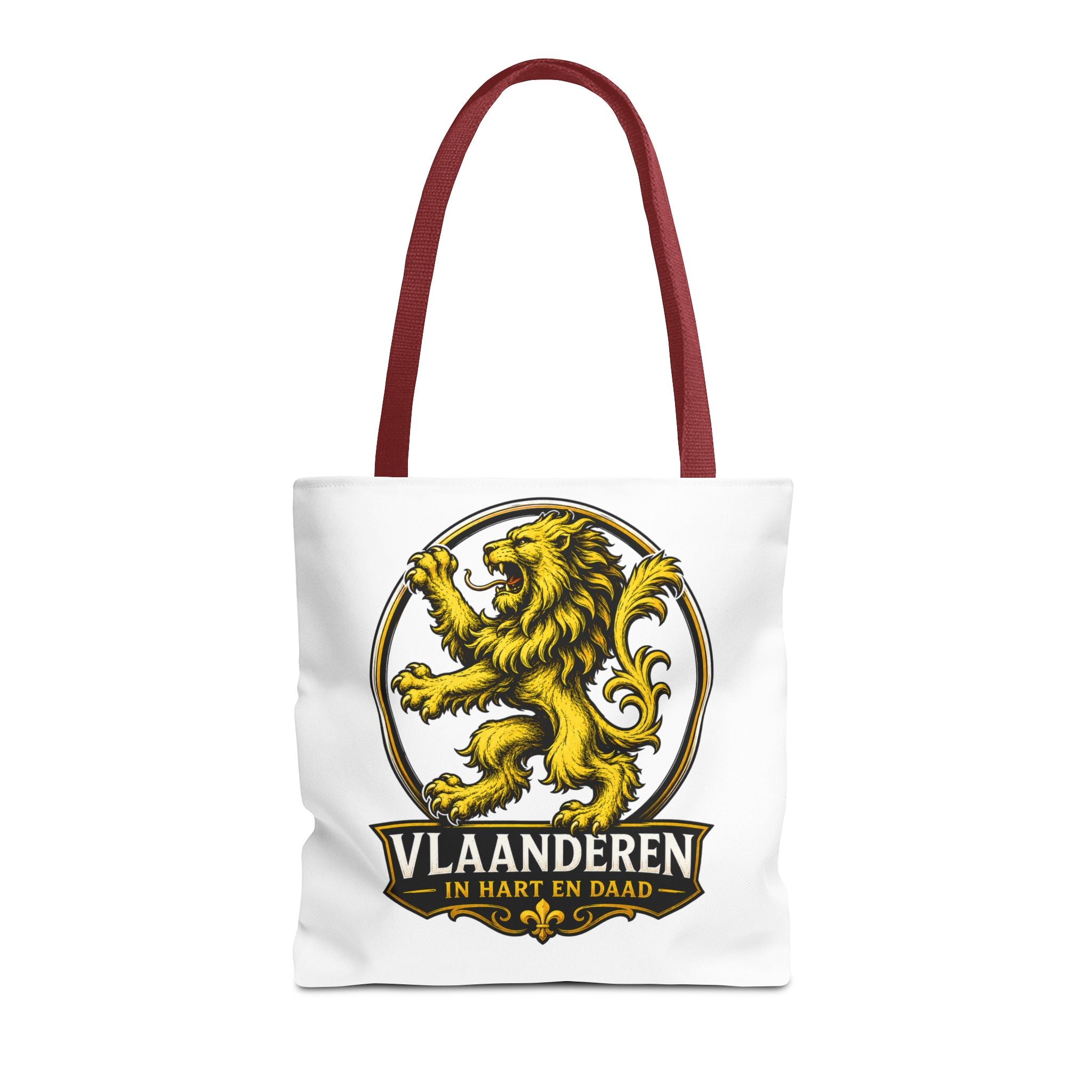 Premium Vlaamse Leeuw Tote Bag (AOP) | VlaamseKracht®