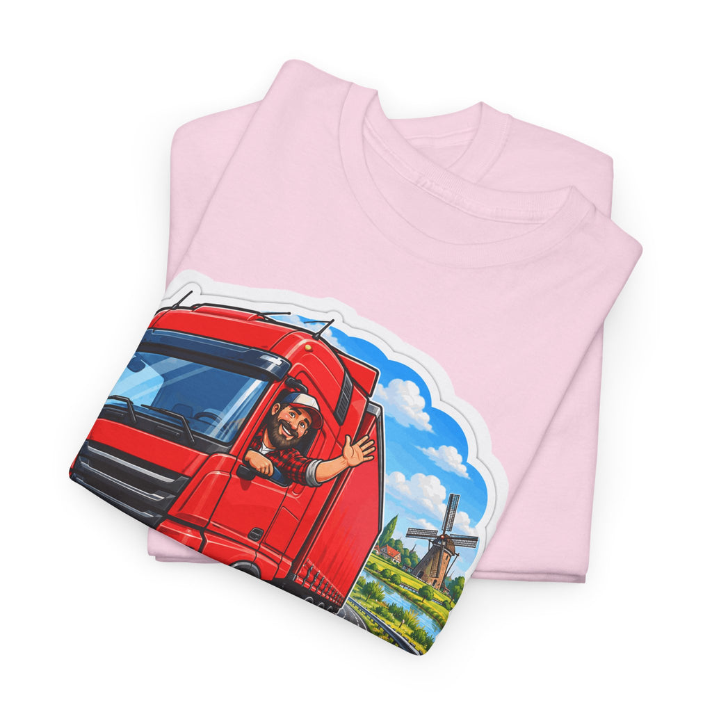KILOMETERS KRACHT! Unisex T-shirt | De Trucker | VlaamseKracht®