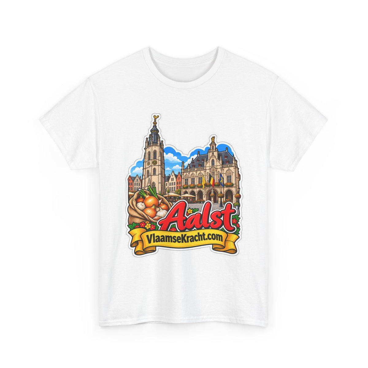 AALST Unisex T-shirt | Vlaamse Stad | VlaamseKracht®