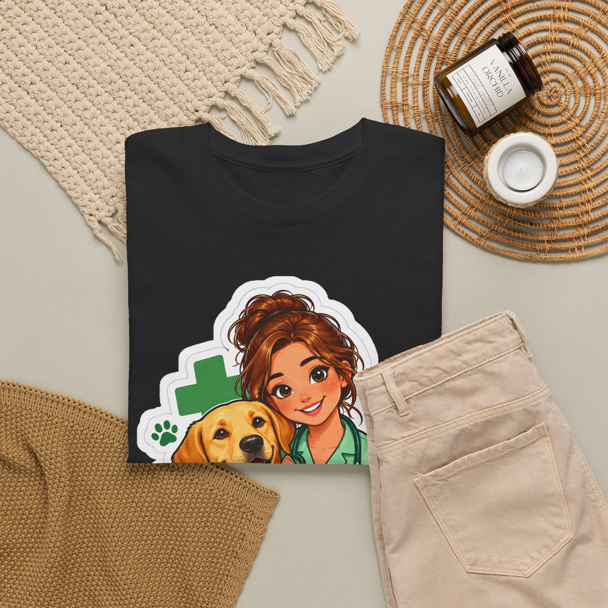 DIEREN EERST! Unisex T-shirt | De Dierenarts | VlaamseKracht®