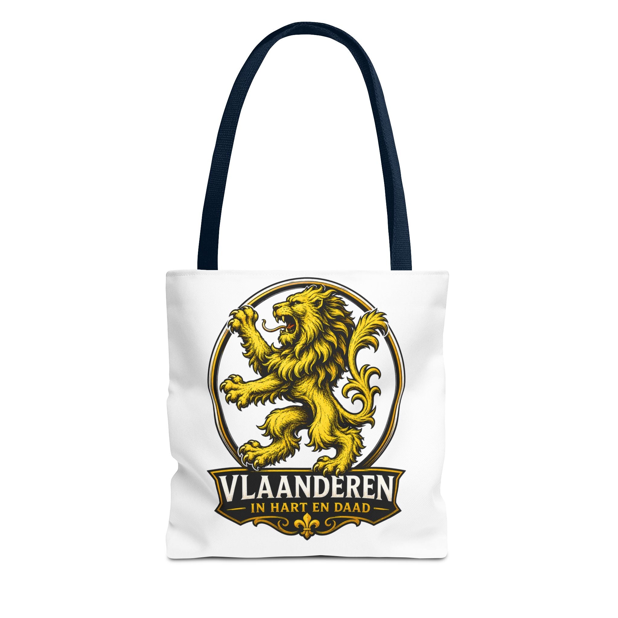 Premium Vlaamse Leeuw Tote Bag (AOP) | VlaamseKracht®