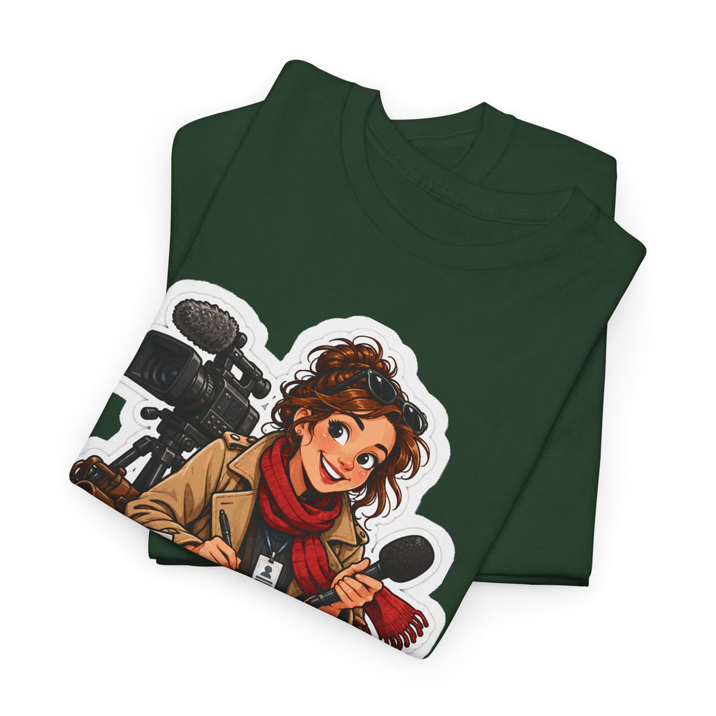 HET VERHAAL TELT! Unisex T-shirt | De Journalist | VlaamseKracht®