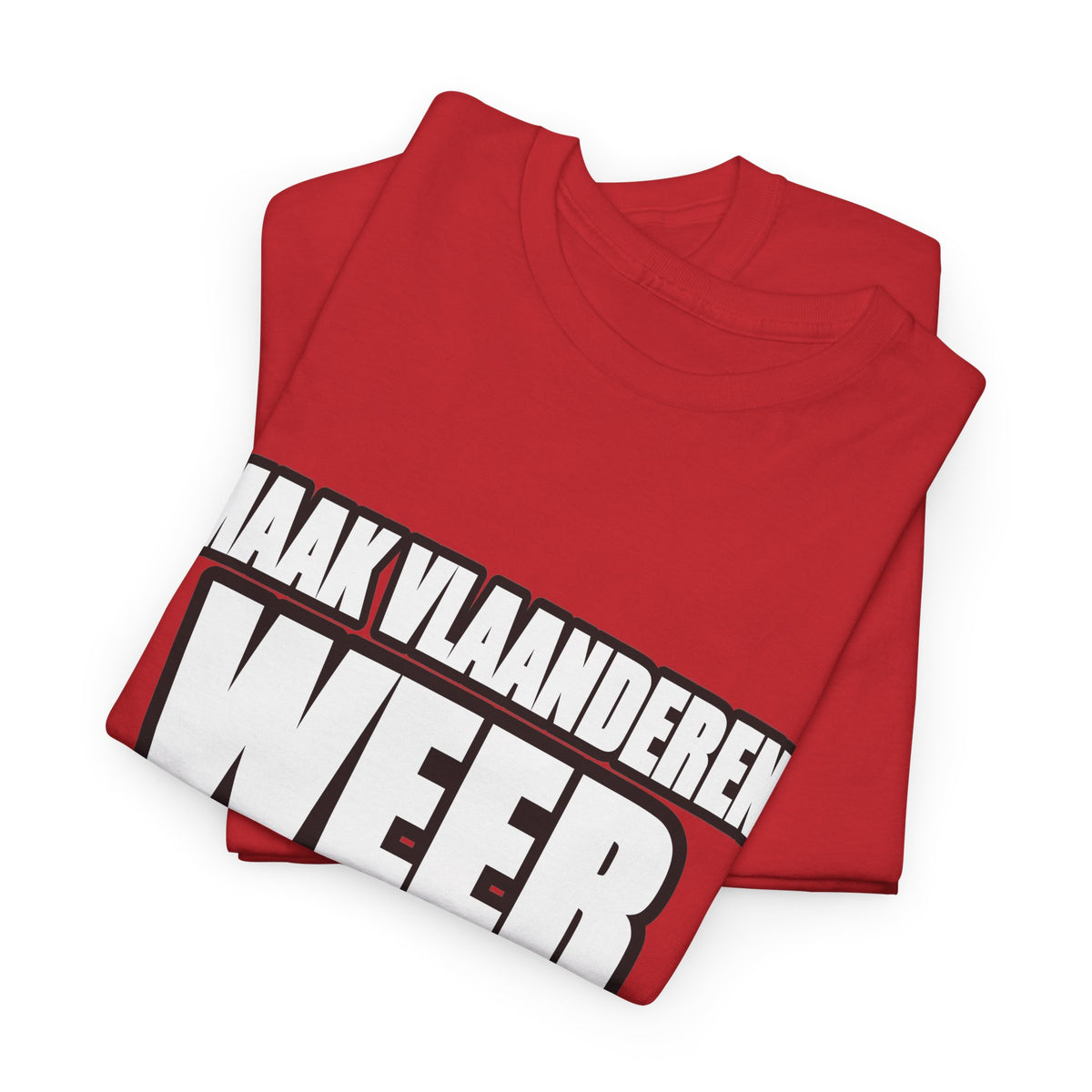 MAAK VLAANDEREN WEER GROOT Unisex T-shirt | Vlaamse Trots | VlaamseKracht®