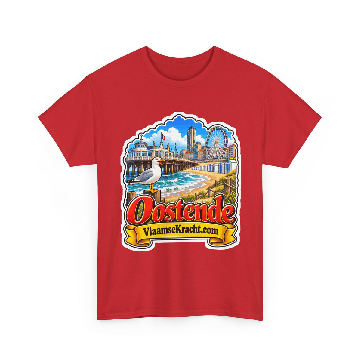 OOSTENDE Unisex T-shirt | Vlaamse Stad | VlaamseKracht®