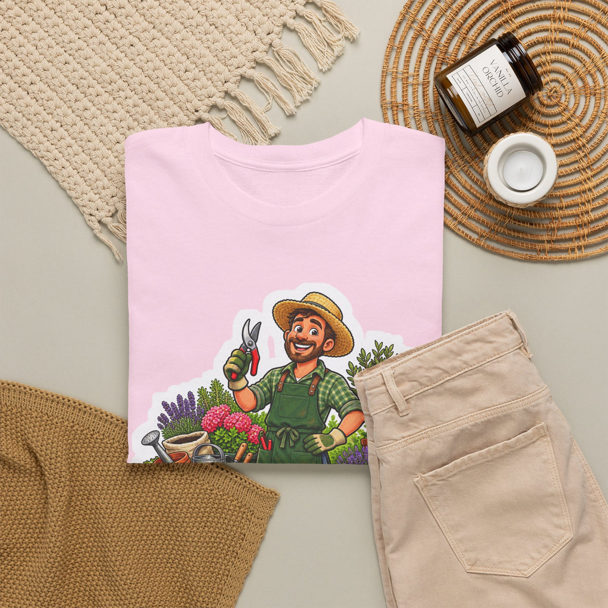 GROEN DOET GOED! Unisex T-shirt | De Tuinman | VlaamseKracht®