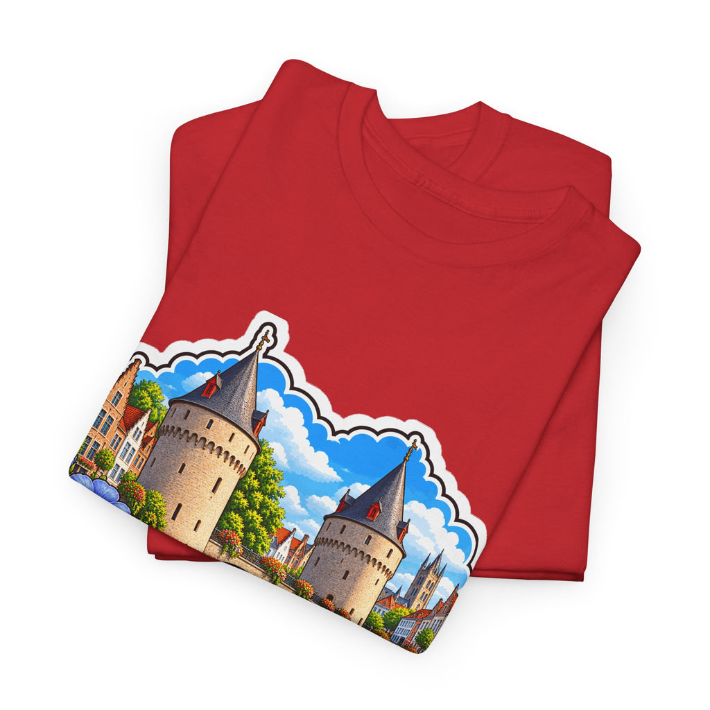 KORTRIJK Unisex T-shirt | Vlaamse Stad | VlaamseKracht®