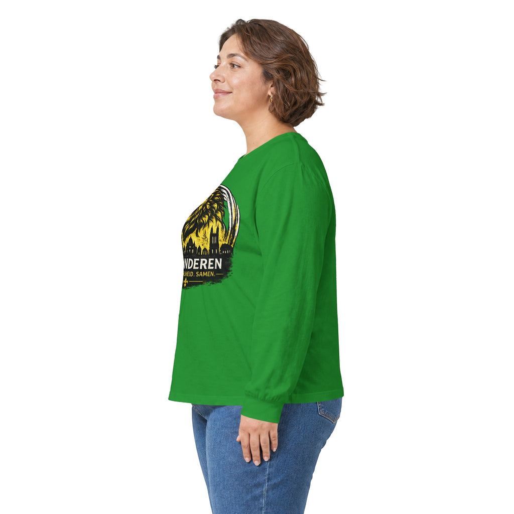 Premium Vlaamse Leeuw Vlaanderen Color Edition T-Shirt | In Hart en Daad | Unisex  | VlaamseKracht®