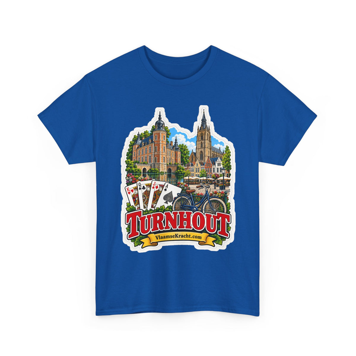 TURNHOUT Unisex T-shirt | Nieuw ontwerp | VlaamseKracht®