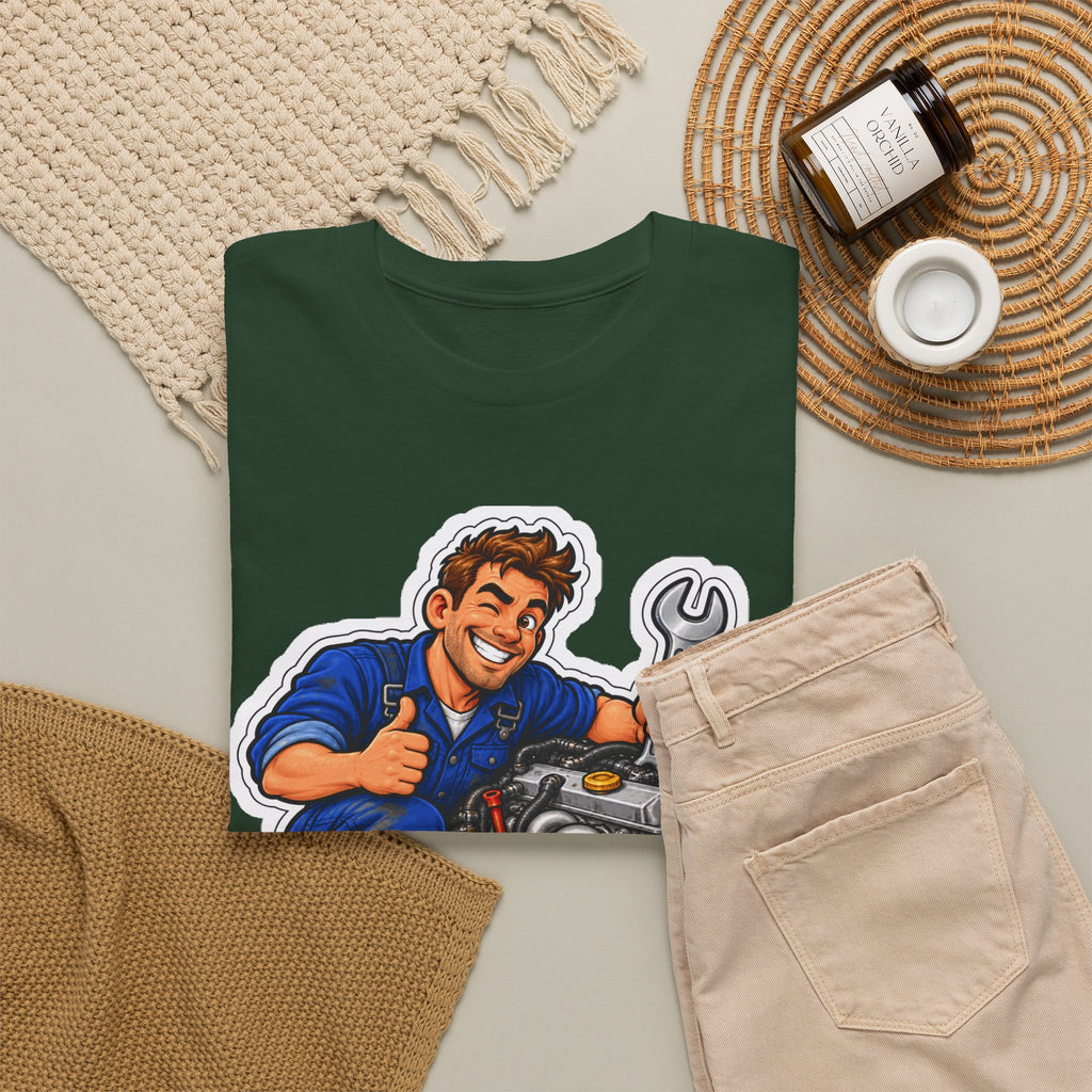 ALLES DRAAIT WEER! Unisex T-shirt | De Mecanicien | VlaamseKracht®
