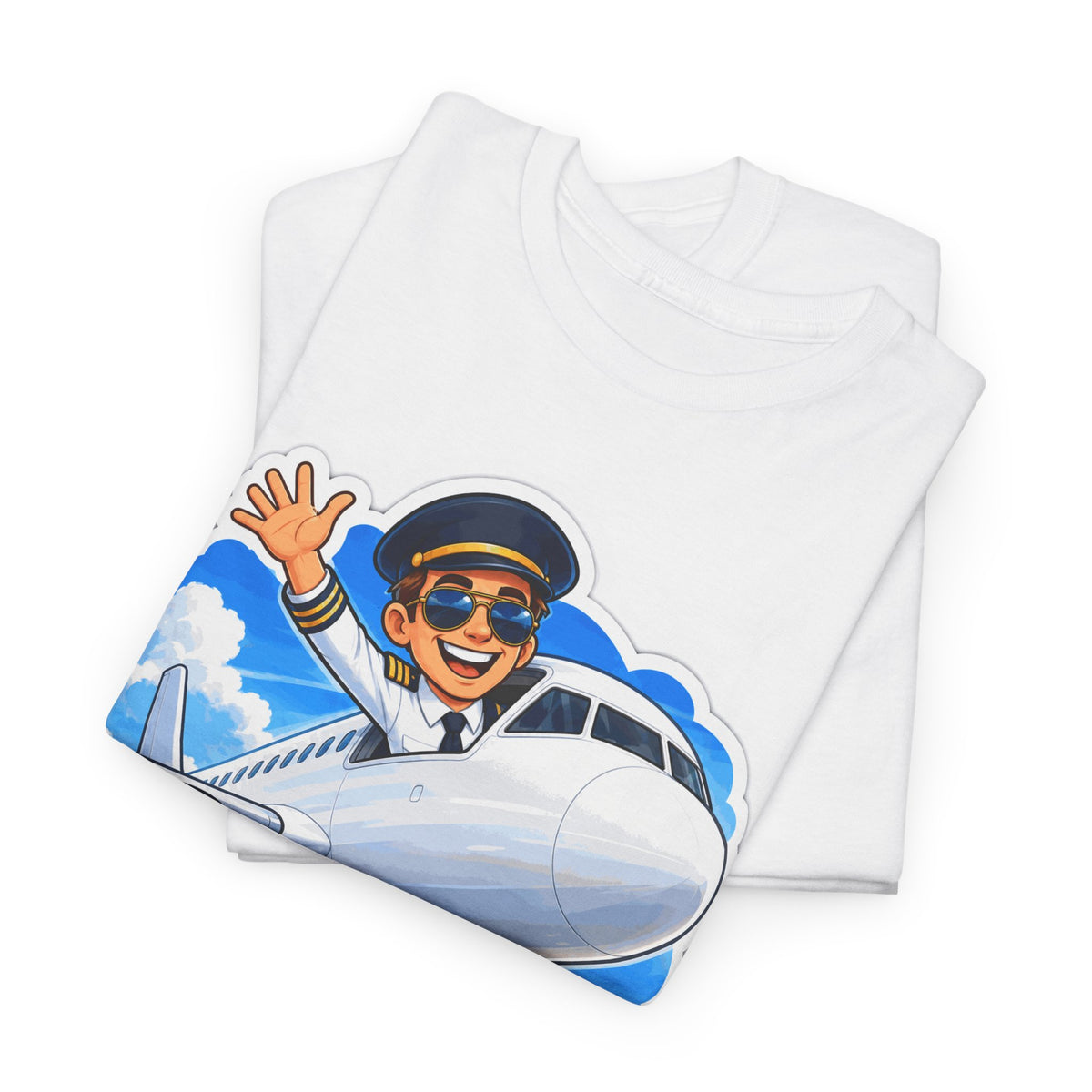 DE LUCHT IN! Unisex T-shirt | De Piloot | VlaamseKracht®