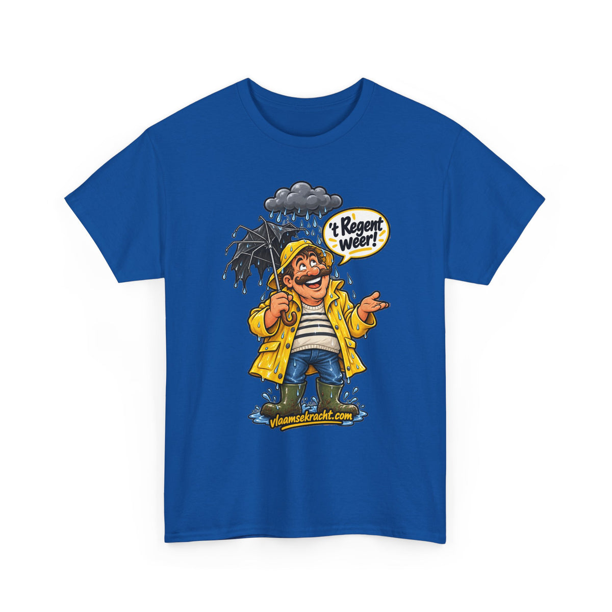 'T REGENT WEER Unisex T-shirt | Vlaams Weer | VlaamseKracht®
