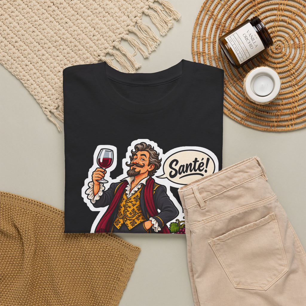SANTÉ! Unisex T-shirt | De Wijnkenner | VlaamseKracht®