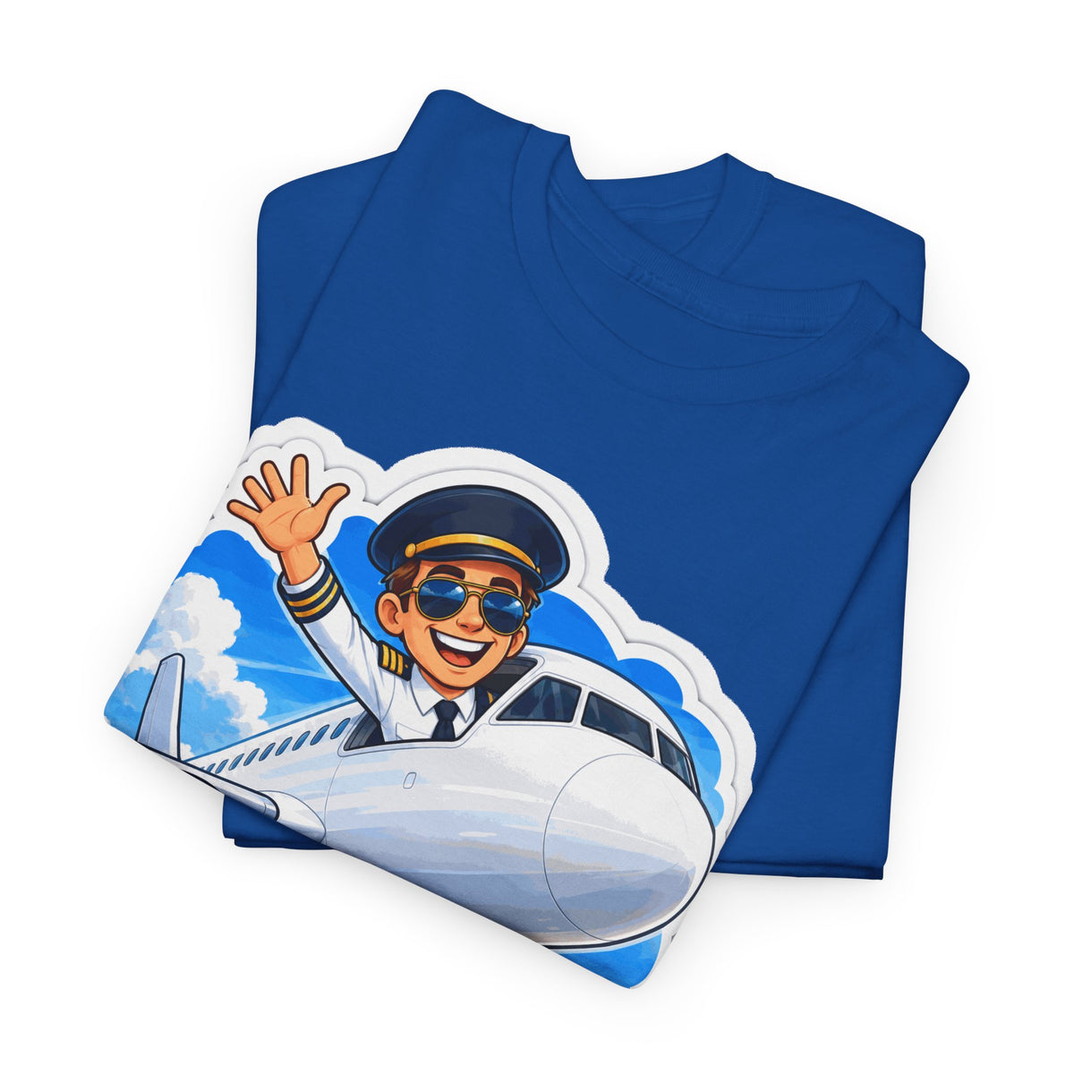 DE LUCHT IN! Unisex T-shirt | De Piloot | VlaamseKracht®
