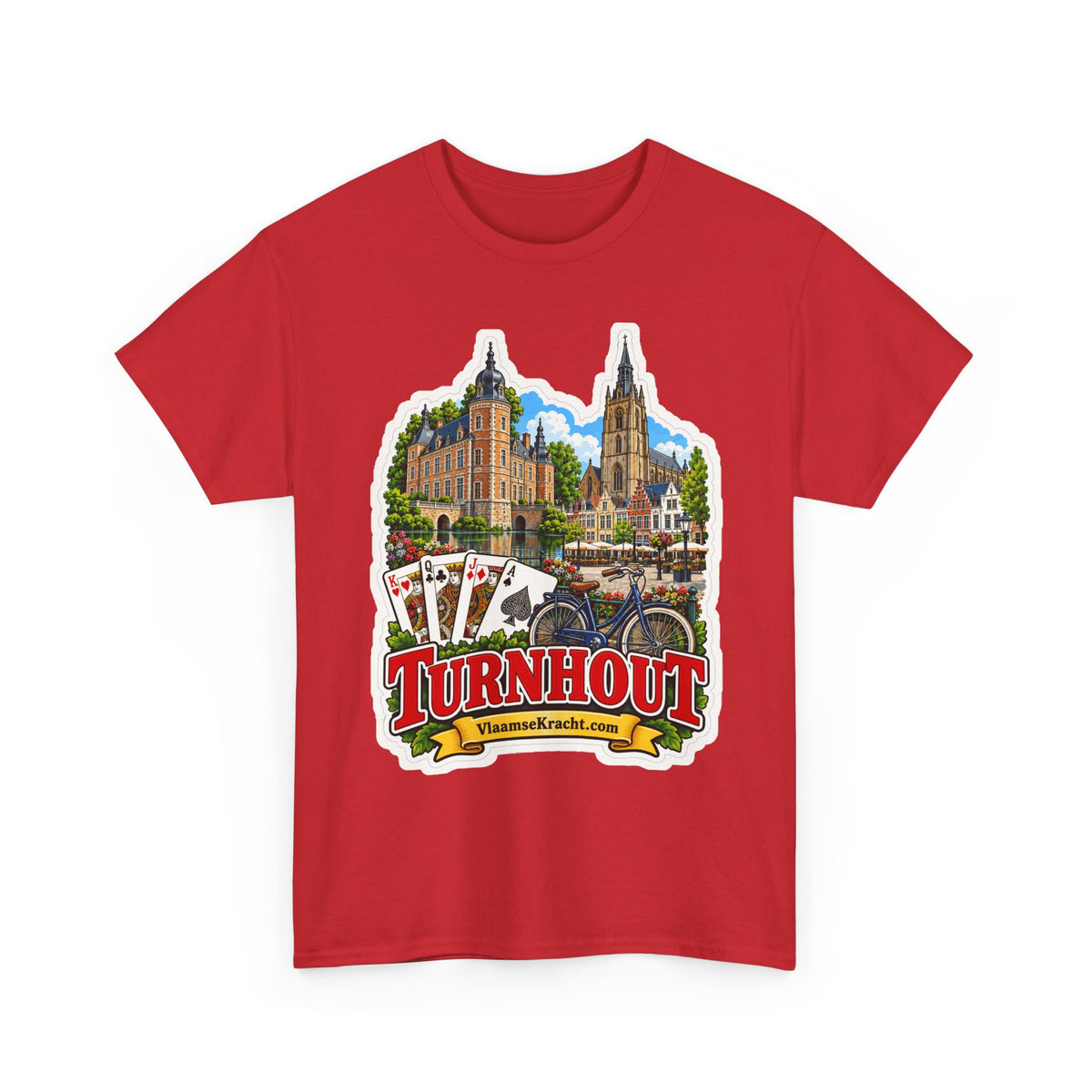 TURNHOUT Unisex T-shirt | Nieuw ontwerp | VlaamseKracht®