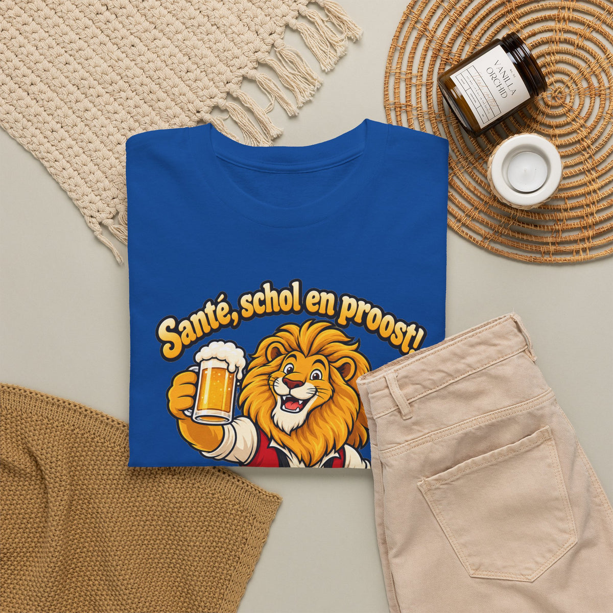 LEEUW PROOST Unisex T-shirt | Vlaamse Humor | VlaamseKracht®