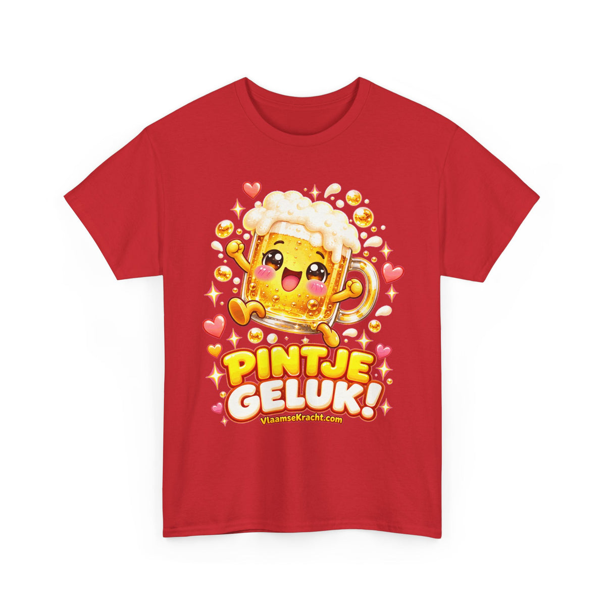 PINTJE GELUK! Unisex T-shirt | Kawaii | VlaamseKracht®