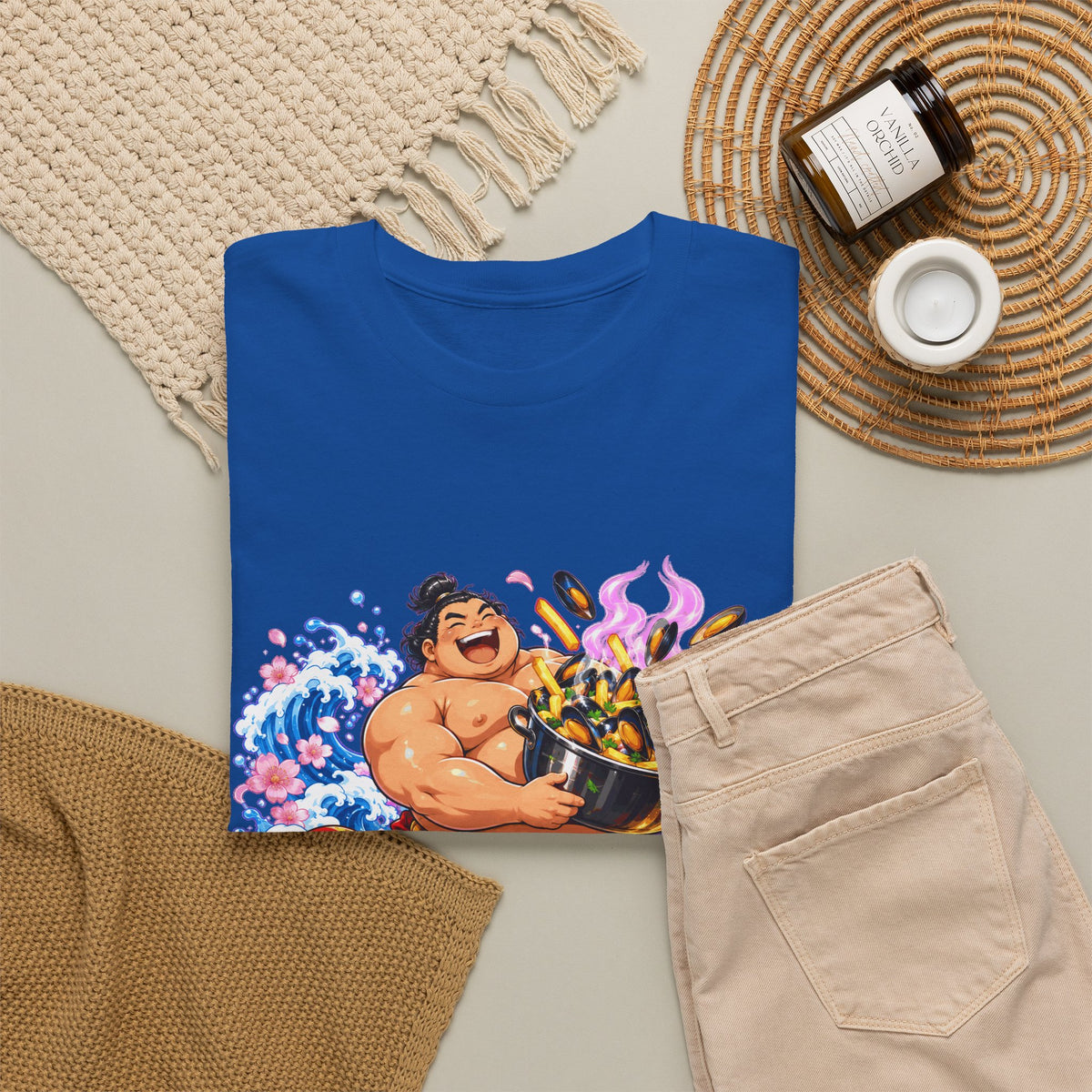 MOSSELEN SUMO! Unisex T-shirt | Anime | VlaamseKracht®