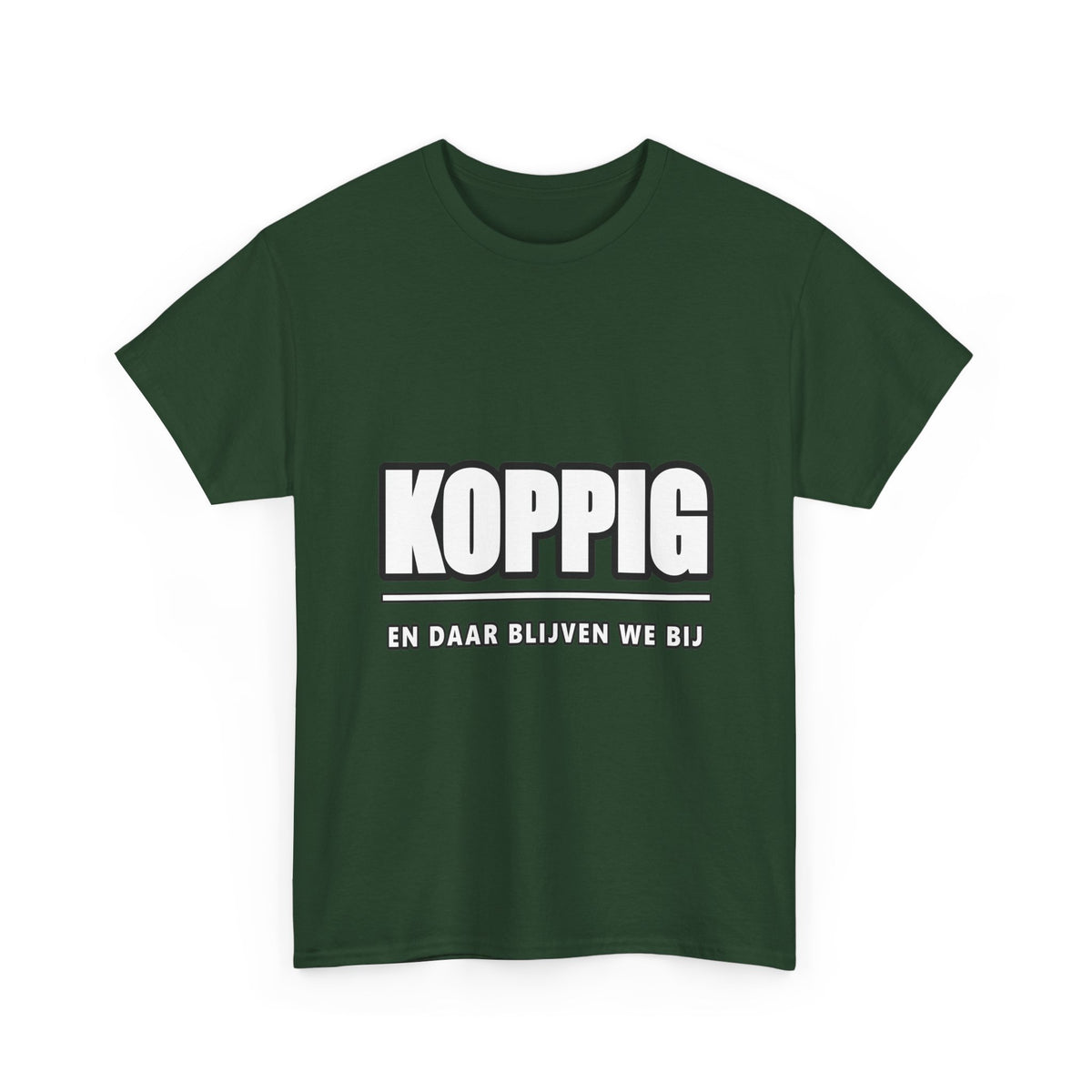 KOPPIG Unisex T-shirt | Vlaamse Humor | VlaamseKracht®