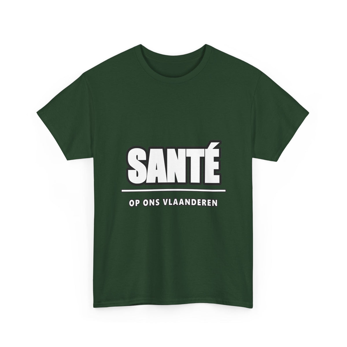 SANTÉ Unisex T-shirt | Vlaamse Humor | VlaamseKracht®