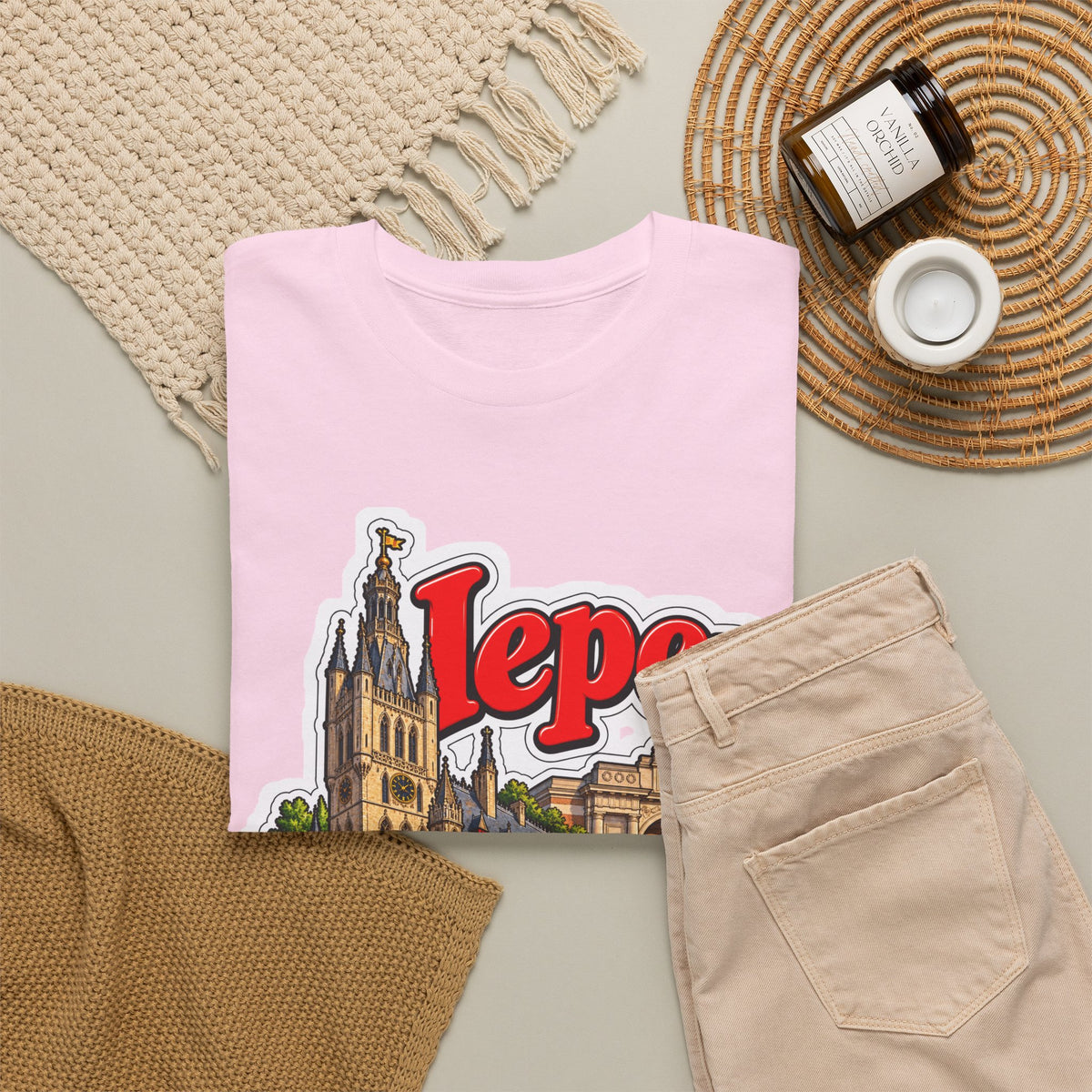 IEPER Unisex T-shirt | Vlaamse Stad | VlaamseKracht®
