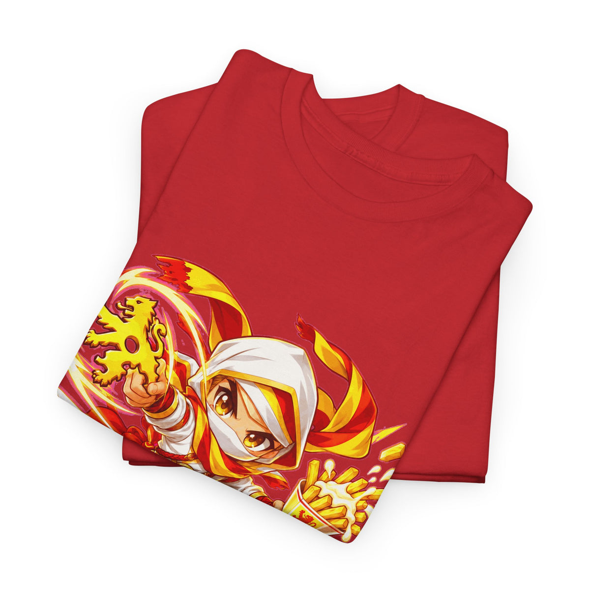 NINJA OP FRIET! Unisex T-shirt | Anime | VlaamseKracht®