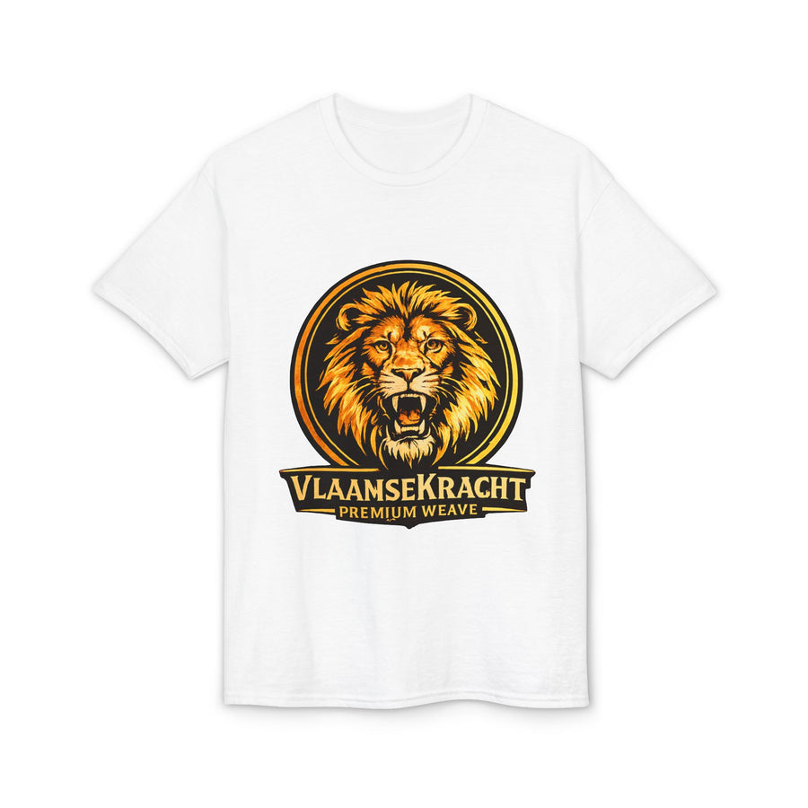 VlaamseKracht Roaring Lion Graphic T-Shirt — Premium Belgian Pride Tee