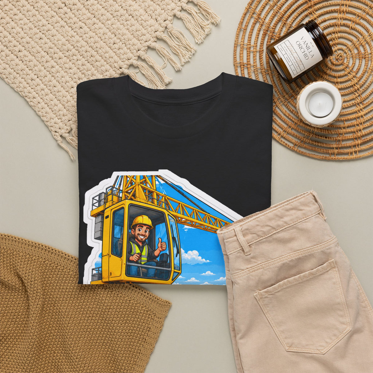 HOGEROP! Unisex T-shirt | De Kraanman | VlaamseKracht®