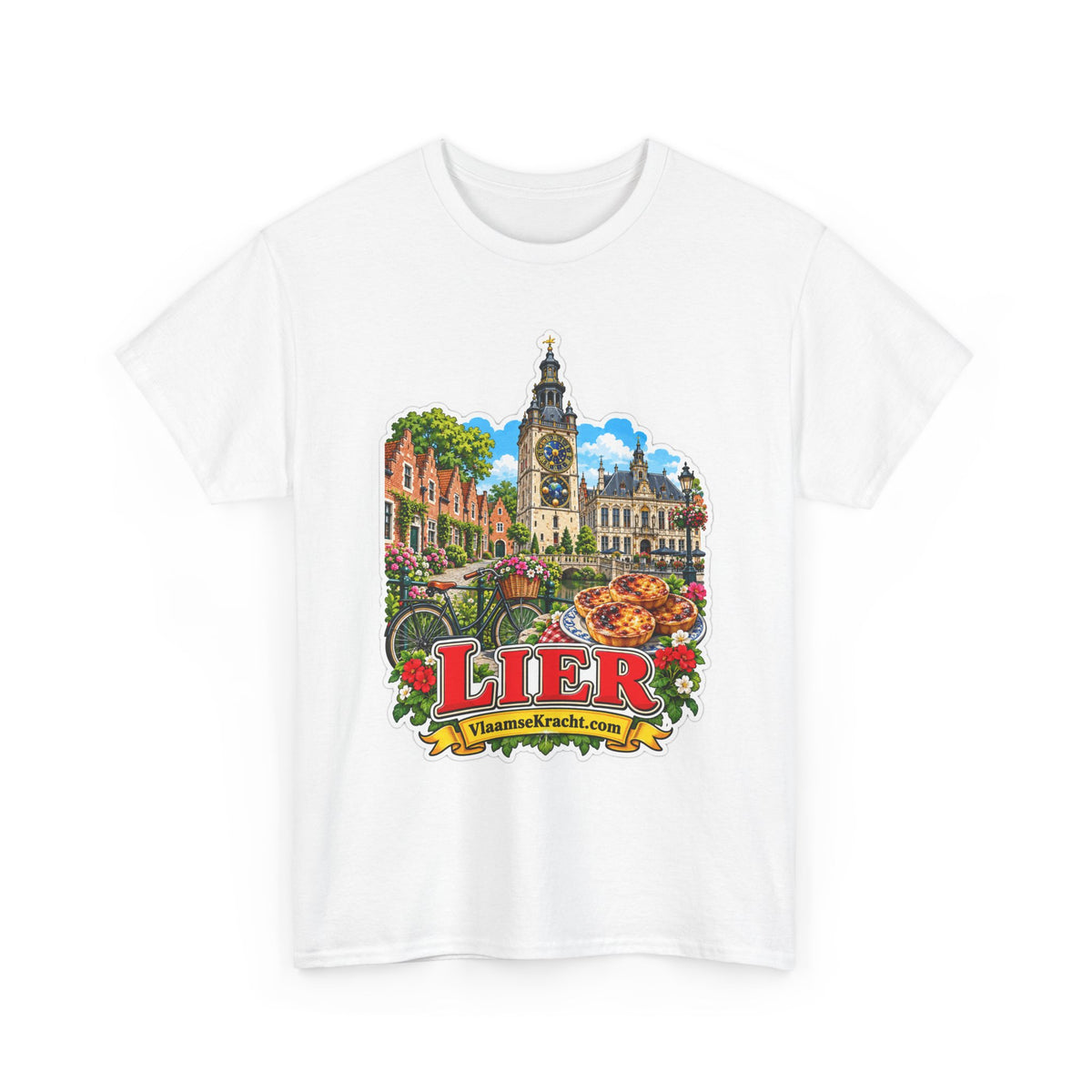 LIER Unisex T-shirt | Nieuw ontwerp | VlaamseKracht®