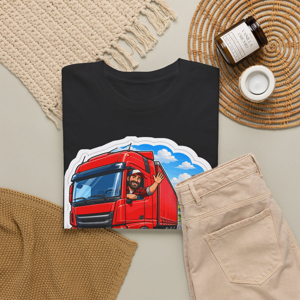 KILOMETERS KRACHT! Unisex T-shirt | De Trucker | VlaamseKracht®