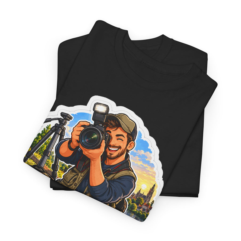 MOMENTEN VANGEN! Unisex T-shirt | De Fotograaf | VlaamseKracht®