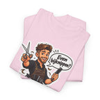EVEN BIJKNIPPEN? Unisex T-shirt | De Kapper | VlaamseKracht®