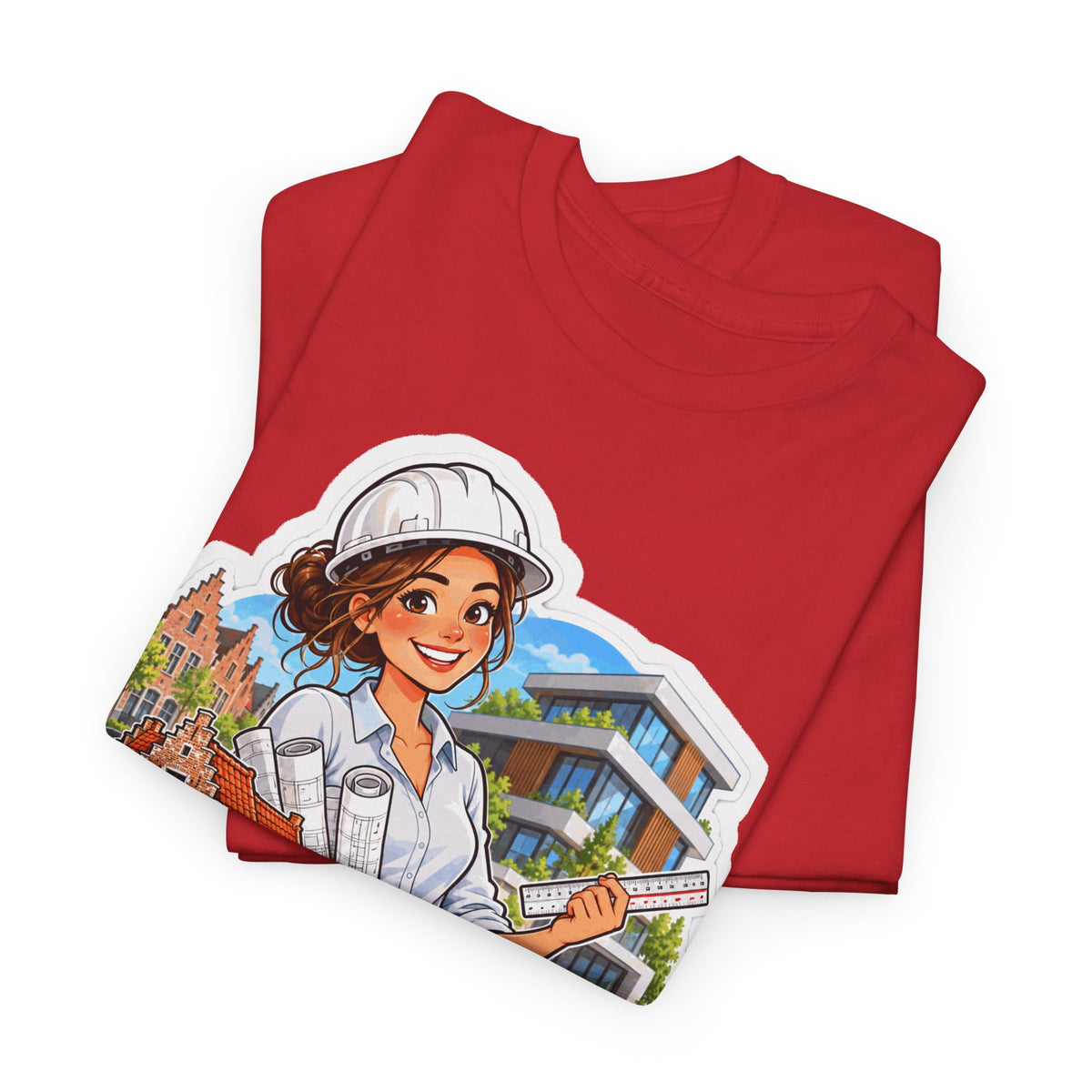 PLANNEN WORDEN REALITEIT! Unisex T-shirt | De Architect | VlaamseKracht®