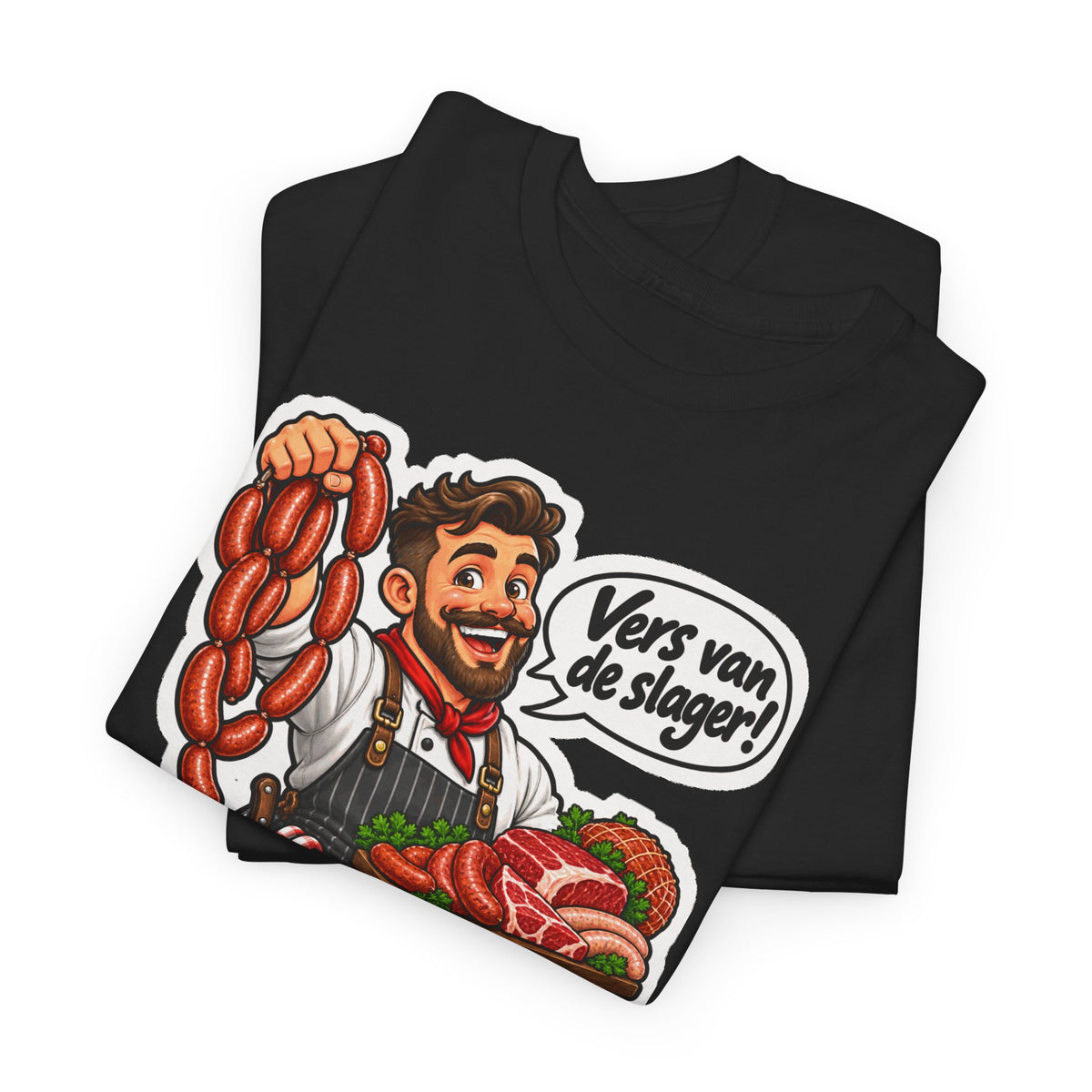 VERS VAN DE SLAGER! Unisex T-shirt | De Slager | VlaamseKracht®